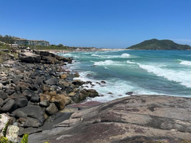 Apartamento Costao Das Gaivotas - Praia Do Santinho - Ingleses - Флорианополис Экстерьер фото